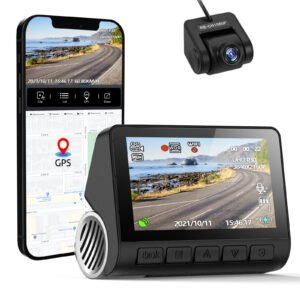 Zimtop 2K 4K Dual Dash Camera 4K Dash Cam A800 Built-in GPS   140FOV  Camera Car DVR A800S 24H Parking Monitor Support